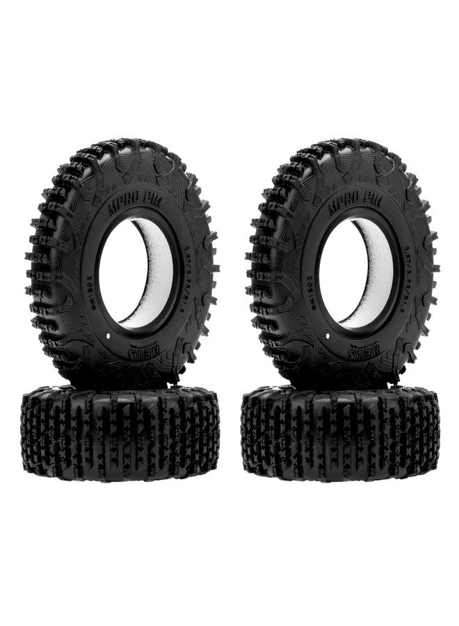 MEUS RACING إطارات MEUS RACING 1.3 - إطارات MS6 MPRO Pin لسيارات TRX4M SCX24 FCX24 AX24 1/24 1/18 RC Crawler، 0.87/2.76/R1.3، رقم 1302 - Image 1